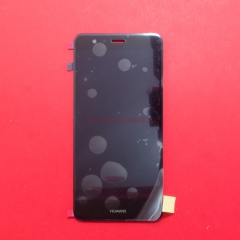 Дисплей в сборе с тачскрином для Huawei P10 Lite черный