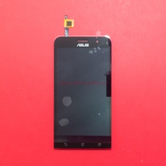 Дисплей в сборе с тачскрином для Asus ZB500KL черный