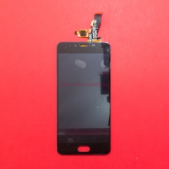 Дисплей в сборе с тачскрином для Meizu M5S черный