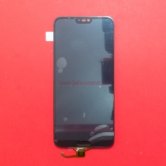 Дисплей в сборе с тачскрином для Huawei P20 Lite черный
