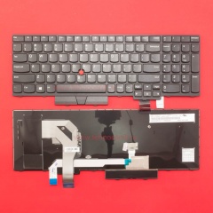 Клавиатура для ноутбука Lenovo ThinkPad T570, P51S черная со стиком (английская)