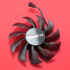 Вентилятор для видеокарты Gigabyte GTX960, 970, R7 360, GTX 1060