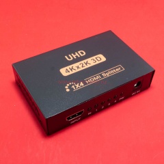 Сплиттер HDMI 1х4 (4Кх2К 3D) CY10 фото 2