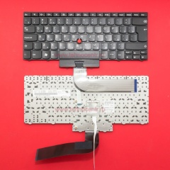 Клавиатура для ноутбука Lenovo ThinkPad Edge 14, 15, E40, E50 черная с рамкой, со стиком