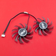 Вентилятор для видеокарты Asus GTX560, HD7870 Dcii (двойной)