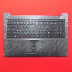 Клавиатура для ноутбука Lenovo 310-15ISK черная c черным топкейсом