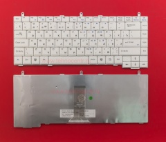 Клавиатура для ноутбука MSI S420, S425, S430 белая