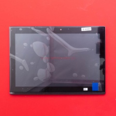 Дисплей в сборе с тачскрином для Lenovo MIIX-320-10ICR c аккумулятором, черный