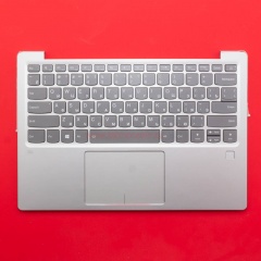 Клавиатура для ноутбука Lenovo Yoga 720s-13IKB серая c серебристым топкейсом