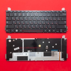 Клавиатура для ноутбука Samsung NP900X1A, NP900X1B черная с подсветкой