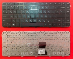 Клавиатура для ноутбука HP dm4-1000, dv5-2000 черная с рамкой