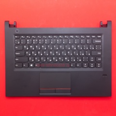 Клавиатура для ноутбука Lenovo V510-14IKB черная с черным топкейсом