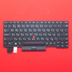 Клавиатура для ноутбука Lenovo X280 черная со стиком