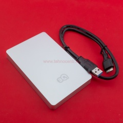  Внешний Box 2.5" 3Q (3QHDD-T292M-SS) USB 3.0 серебристый