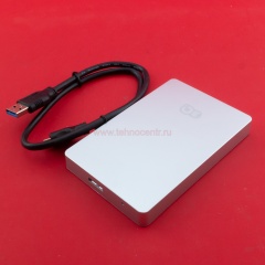 Внешний Box 2.5" 3Q (3QHDD-T292M-SS) USB 3.0 серебристый фото 2