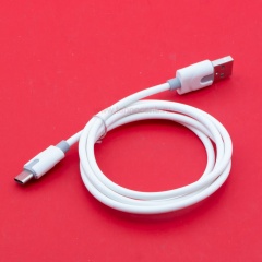 Кабель USB A - USB С 2A (F96) белый фото 2