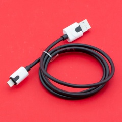 Кабель USB A - Lightning 8-pin 2A (F96) черный фото 2