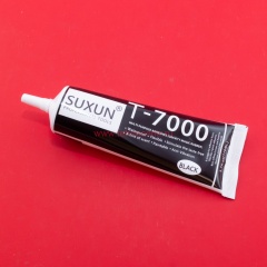 Клей герметик T-7000 (110 мл) черный фото 4