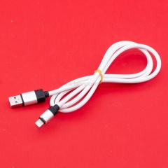  Кабель USB A - Lightning 8-pin 2A (F180) белый