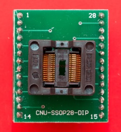 Адаптер DIP28-SSOP28 фото 1