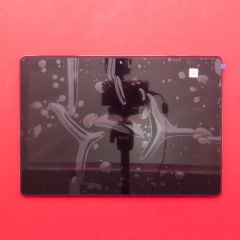 Дисплей в сборе с тачскрином для Lenovo Tab M10 TB-X605F 10.1" черный с рамкой