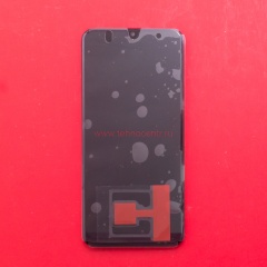 Дисплей в сборе с тачскрином для Samsung Galaxy A50 (SM-A505F) черный, с рамкой - оригинал