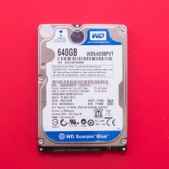  Жесткий диск 2.5" 640 Gb WD6400BPVT