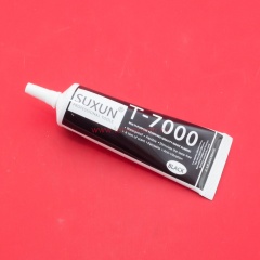 Клей герметик Suxun T-7000 (50 мл) черный фото 2