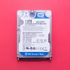  Жесткий диск 2.5" 1 Tb WD10TPVT (12,5 мм)