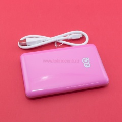 Внешний Box 2.5" 3Q (3QHDD-U275-PS) USB 2.0 розовый с серебром фото 3