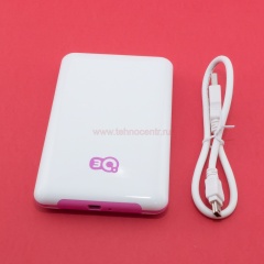  Внешний Box 2.5" 3Q (3QHDD-U275-WP) USB 2.0 белый с розовым