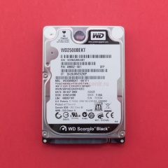  Жесткий диск 2.5" 250 Gb WD2500BEKT