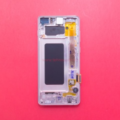Дисплей в сборе с тачскрином для Samsung Galaxy S10 Plus SM-G975F золотой