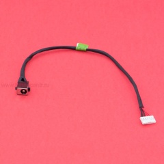 Разъем питания для Asus X752LN, X752LX с кабелем (24 см)