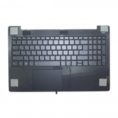 Клавиатура для ноутбука Lenovo IdeaPad 5-15IIL05 серая с серым топкейсом