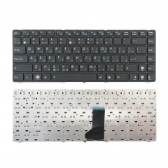 Клавиатура для ноутбука Asus A42, K42, UL30 черная с рамкой
