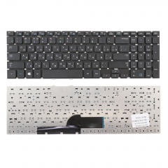 Клавиатура для ноутбука Samsung NP300E5V, NP350V5C черная без рамки