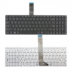 Клавиатура для ноутбука Asus K56, K56C, K550D черная без рамки