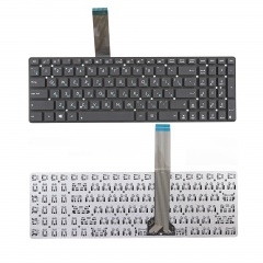 Клавиатура для ноутбука Asus K55, K55XI черная без рамки