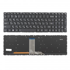 Клавиатура для ноутбука Lenovo Ideapad 700-15ISK черная c подсветкой