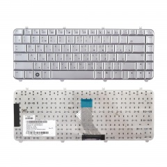Клавиатура для ноутбука HP DV5-1000, DV5-1100 серебристая