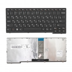 Клавиатура для ноутбука Lenovo S200, S205, S206 черная с рамкой