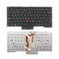 Клавиатура для ноутбука Lenovo ThinkPad T430 черная с рамкой, со стиком