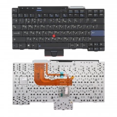 Клавиатура для ноутбука Lenovo ThinkPad X300, X301 черная со стиком