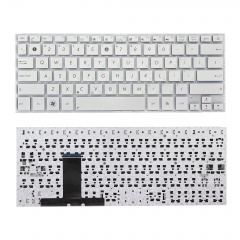 Клавиатура для ноутбука Asus UX31, UX31A, UX31E серебристая без рамки