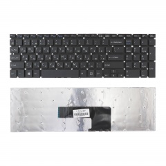 Клавиатура для ноутбука Sony SVF15 черная без рамки