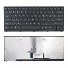 Клавиатура для ноутбука Sony VPC-CW черная с рамкой