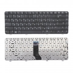 Клавиатура для ноутбука HP Pavilion DV3-2000 черная, плоский Enter