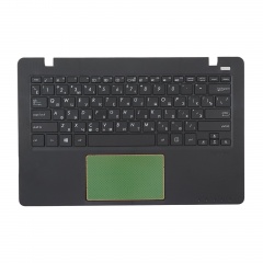 Клавиатура для ноутбука Asus X200CA черная с топкейсом