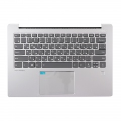 Клавиатура для ноутбука Lenovo 530S-14IKB серая c серебристым топкейсом